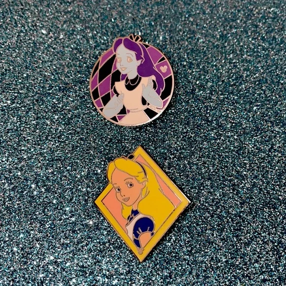 Alice in Wonderland Disney pins Bundle - Picture 1 of 5